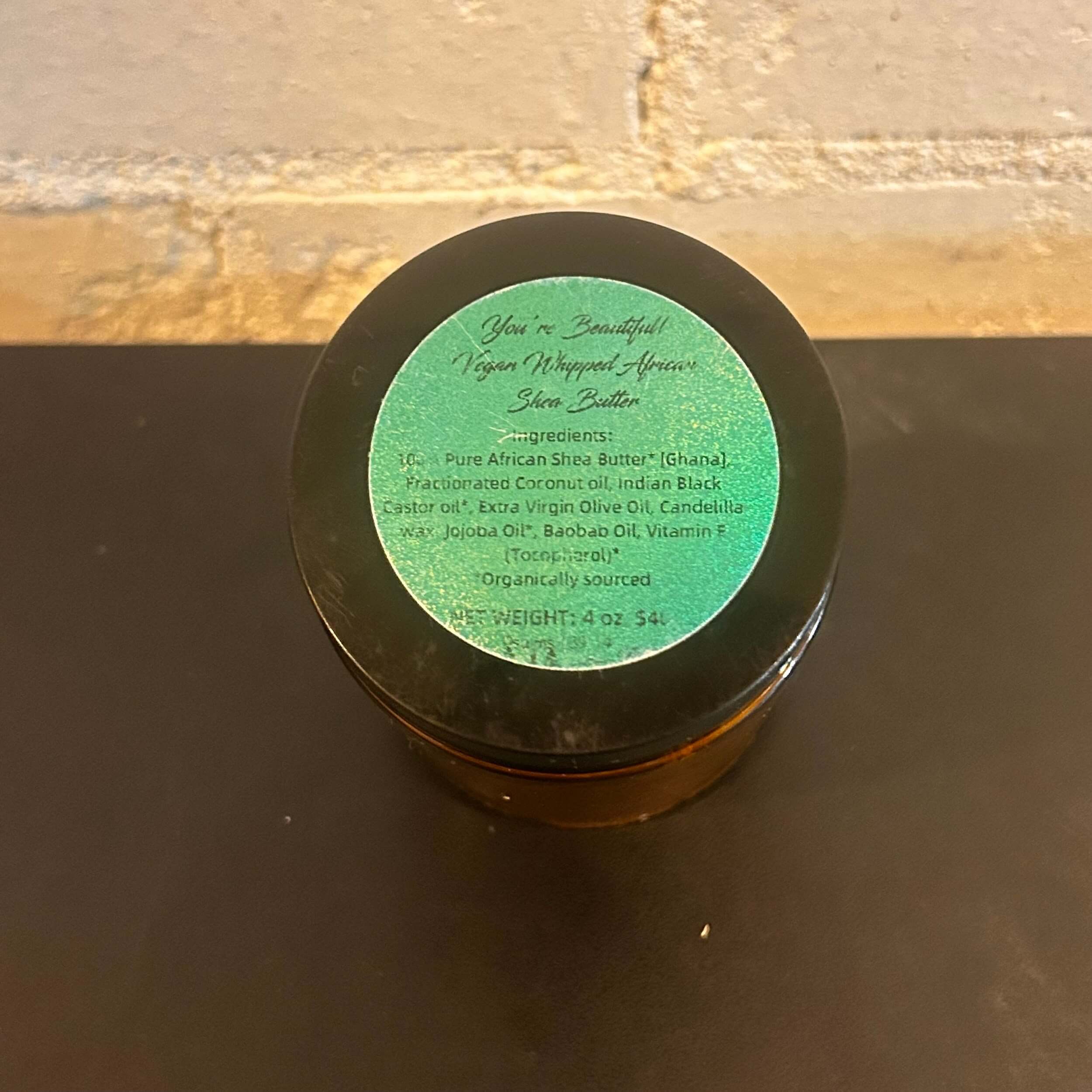 Whipped shea body butter