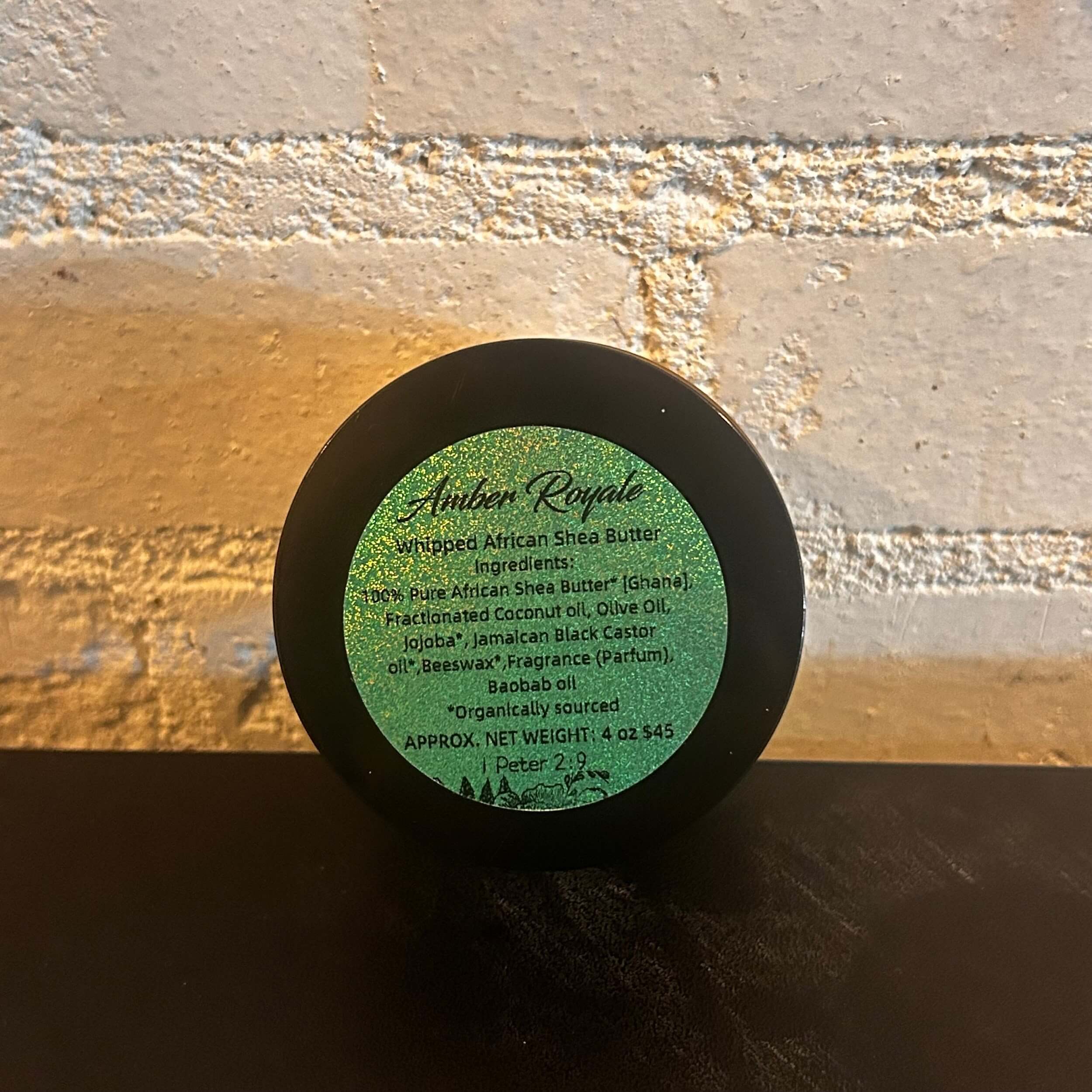 Whipped shea body butter