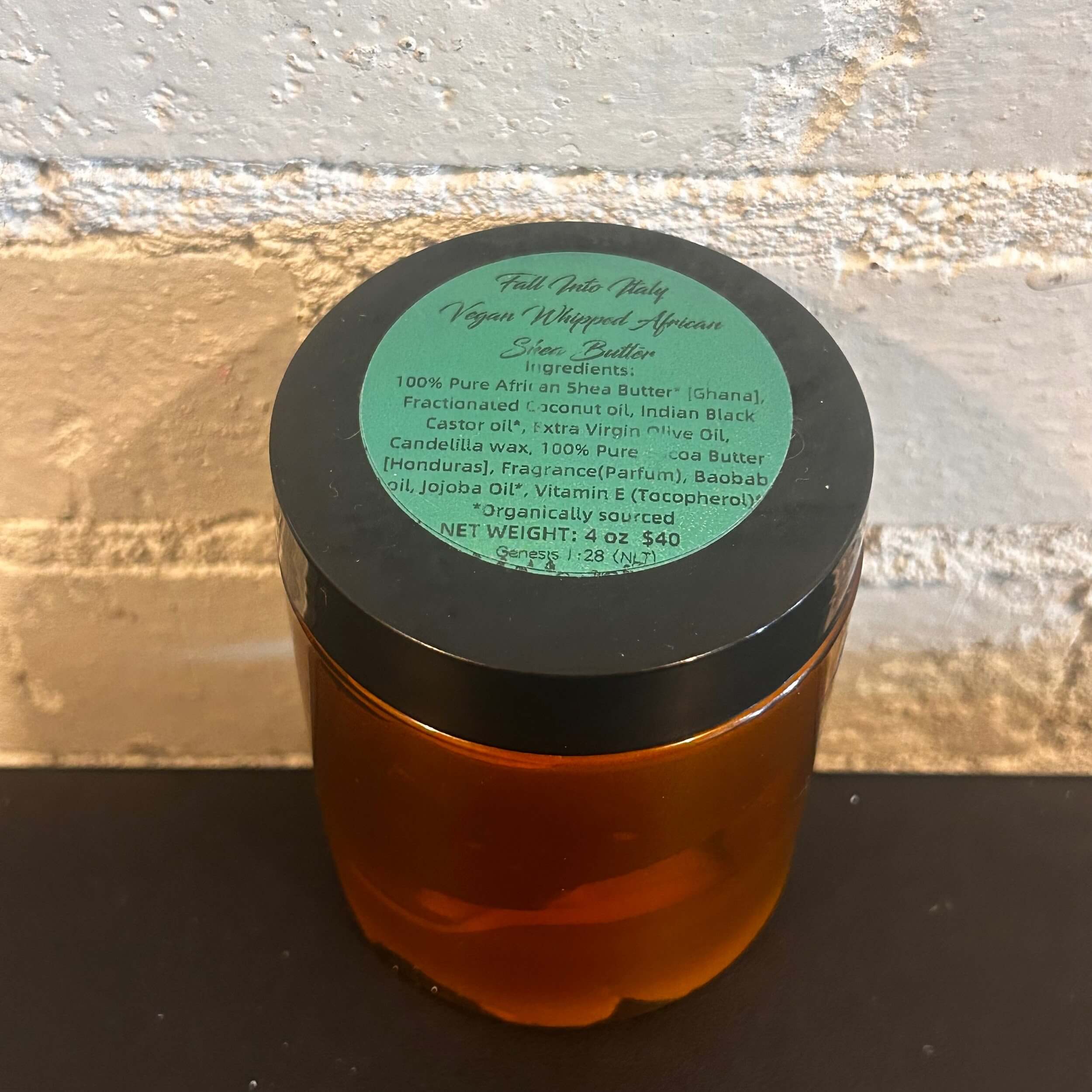 Whipped shea body butter