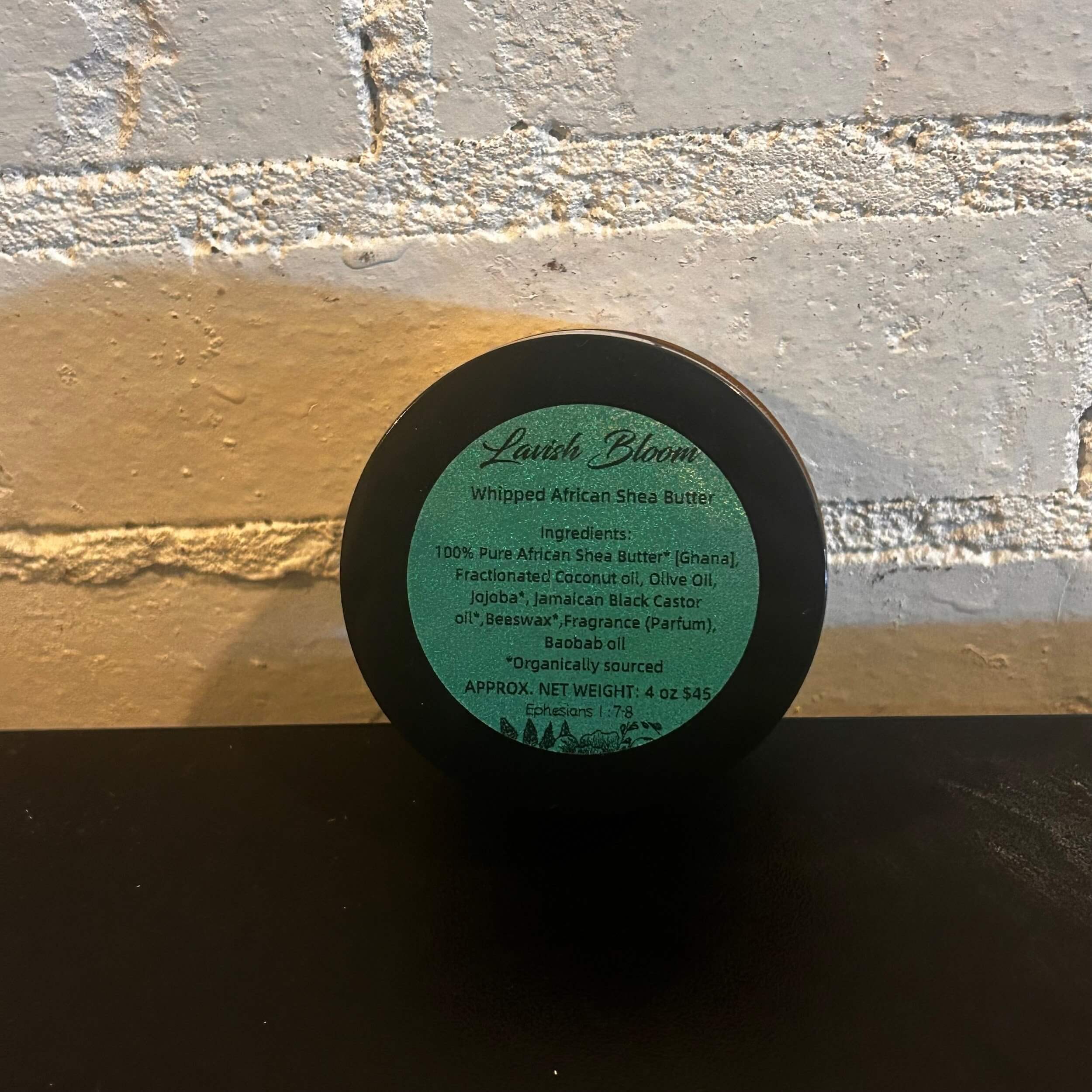 Whipped shea body butter